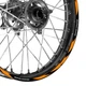 Orange R01B Wheel Rim Sticker Decal Tapes For Honda CRF 250RX 2019-2021