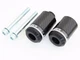OES Carbon Frame Sliders 2014 2015 2016 Yamaha FZ09 FZ-09 No Cut