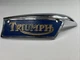 Original Triumph 1969-79 Right Emblem Gas Tank Badge 82-9700 Right Side Painted