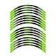 For Suzuki GSXR125 17 18 19 20 17 inch Wheel Sticker Green LINE2