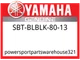 Yamaha OEM Part SBT-BLBLK-80-13 800 REGISTRATION BL/
