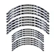 F04B 21" 18" Wheel Rim Tape Decal Sticker For Honda XR 650L 2012-2020 17 18 19