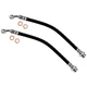 Front Brake Hose Line 2x For Suzuki Samurai 1.3L 1986-1995