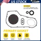 Complete Clutch Primary Cover Gasket Seal Kit For Harley Dyna/Softail 1999-2005