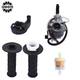Carburetor & Throttle Cable & Handle Grip Bar For Honda Z50 1976-1999 (7/8")