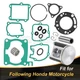 Top End Rebuild Piston Gasket Kit For Honda CR125R 2003 2004 54mm Standard Bore