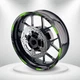 Green 17 Inch Outer Rim Sticker Stripe Decal L02B For Suzuki Katana GSX 600F