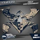 Yamaha YFZ 450R 450X Graphics kit 2014 2016 2018 to 2025 decals stickers ATV UTV