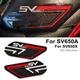 Suzuki SV650A SV650X SV650 Motorcycle Fuel Tank Pad Protective Sticker 2016-2022