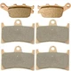 Front Rear Brake Pads for Yamaha YZF-R1M YZFR1M YZF-R1S YZFR1 YZF-R6 2015-2019