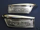 Triumph gas tank badges 1969 70 71 72 73 74 75 76 77 78 79 UK Made badges badge 
