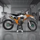 Fits KTM EXC EXC-F XC-W XCF-W 2024/25 and KTM-SX-XC-SXF-XCF-2023/24 graphic kit