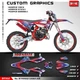 Dirtbike Graphics Stickers Complete for BETA RR 50 Race 2021 2022 2023 2024 2025