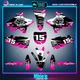 2015-2021 Yamaha YZ 125 250 Graphics Kit Decals 2015 2016 2017 2018 2019 2021