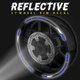 Comb Reflective Wheel Rim Stickers For Suzuki Bandit GSF 1250 07-18 17 16 15 14