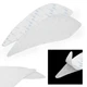 Gas Tank Traction Side Pad Knee Grip Decal For HONDA VFR800F 2014-2015 White