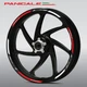 Wheel stripes for DUCATI PANIGALE V2 V4 1299 959 1199 stickers rim decals