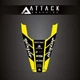 Attack Graphics Renegade Rear Fender Decal For Husqvarna TX 300 2017-2018