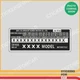Motorcycle CRF450L VIN ID Custom Decal Sticker Honda