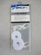 EFFEX FACTORY EFFEX 4" White #8 Pro Number Plate Decal [PACK OF 3] 132568