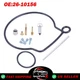 Racing Carburetor Rebuild Fix Repair Kit Fit For 2017-2022 Yamaha YFZ50 ATV