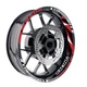 DIMA 17'' Rim Wheel Stickers Decal Graphic Kit Set For Yamaha MT09 18-21 20 19