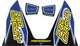 Pro Circuit Ti-6 Exhaust Decal - Dark Blue Motorcycle Dirt Bike DC22TI6-DB