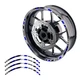 SH13 Blue Reflective Wheel Sticker Tape For Ducati 1299 Panigale 2015-2019
