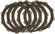 EBC CK Series Clutch Kit Honda XR200R 84-85 XL250R 84-87 XR250R 84-85 CK1180