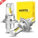 AUXITO H4/9003/HB2 80000LM LED Headlight Bulbs White&Yellow For Car Motorcycle