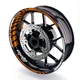 GP02 17" Wheel Decal Stickers Set For Yamaha MT07 18 19 20 21