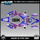 Graphics Kit for Yamaha YZ250 YZ125 (2002-2014) UFO PLASTICS Split Series - Red