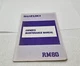 1989 Suzuki RM80 RM 80 Owner's Maint. Manual 99011-02B23-03A Pub 1988 - Read
