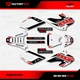 White Red Shift Racing Graphics kit fits 01-03 Honda XR80 Xr100 XR 80 100 Decal