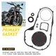 Primary Gasket Kit with Seal O-Ring Compatible for Harley Davidson Electra EXC