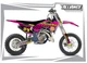 Graphics Kit for HUSQVARNA TC65 (2024) Checkered Pink, purple