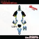 4 YAMAHA YZ250 YZ 125 250 YZ125 2022 2023 2024 25 GRAPHICS KIT DECALS STICKERS
