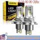 2/4X AUXITO H4 9003 HB2 24000LM LED Headlight High Low Beam 6500K bulb M4 EOA