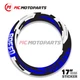 17'' Rim Wheel Sticker PRO For Yamaha FJR1300 FZ25 MT03 MT-07 MT09 MT10 MT125