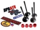 Yamaha Rhino 700 OEM Replacement KIBBLEWHITE Intake Exhaust Valves RED Seals Kit