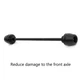 Black Front Fork Axle Slider Protector For Yamaha YZF R1S 18 17 16 15