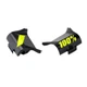 100% Forecast Canister Covers - Black/Fluo Yellow  59046-00001