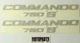 Decal, Norton Commando 750 S Side Panel, Gold/Black, pr. (06-1207)