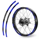 R01B MX Bikes Strips Rim Sticker Decal For Suzuki RM 125 1990-2008