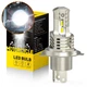 AUXITO H4 9003 HB2 Bulb LED Hi/Lo Beam White Motorcycle Headlight High Power 1:1