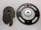 KTM 85SX 17/14 WHEELS NEW SPROCKET 14/46 & CHAIN SET/KIT 2004 - 2015 BLK
