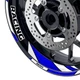 Blue Stripes Motor Wheel Stickers For Yamaha FZ07 MT-07 18 19 20 21