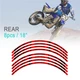 21" 18" A01B Stripe Dirt Bike Wheel Rim Stickers For BETA 430 RS 15-16