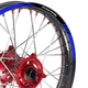 Blue 21 in. 18" Dirt Bike Decal Rim Sticker P03 For Honda CRF 450L 19 20