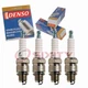 4 pc DENSO 4038 Standard U-Groove Spark Plugs for W24FS-U 5510 Ignition Wire zw